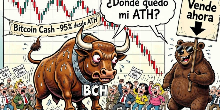 Bitcoin Cash se recupera un 0,60% pero su volumen cae un 38,79%: ¿está agotándose o a punto de despegar?