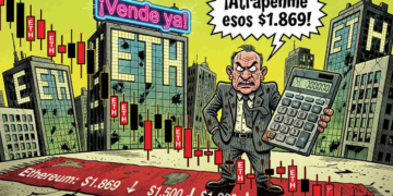 Ethereum se desploma a $1.869: ¿Estamos ante un soporte crucial o se avecinan mayores caídas?
