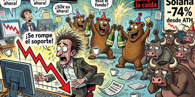 Solana se recupera un 1,08%, pero el espectro de la caída aún acecha 1 Solana se recupera un 1,08%, pero el espectro de la caída aún acecha
