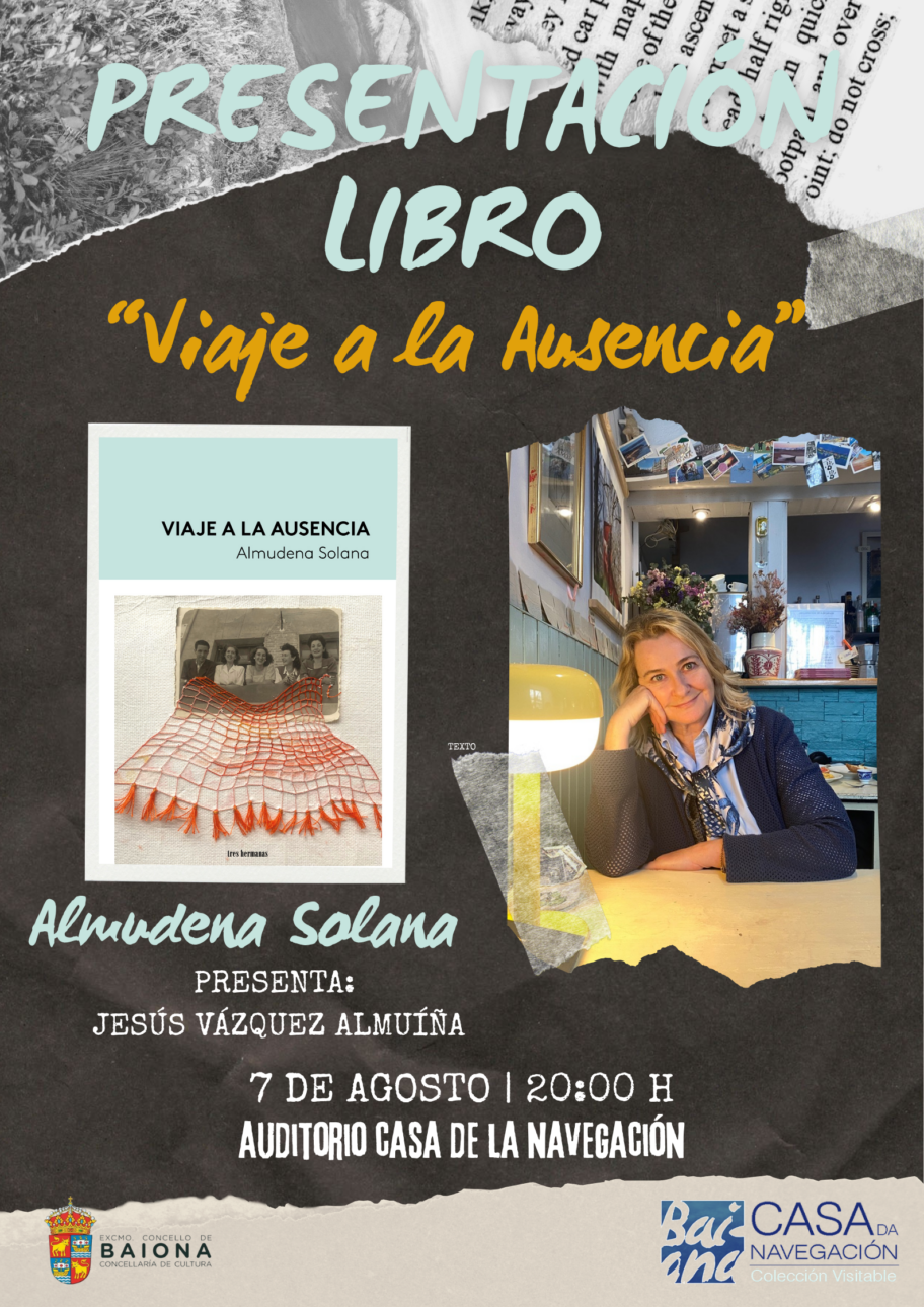 Almudena Solana desvela los secretos de "Viaje a la Ausencia" en su nuevo libro 1 Almudena Solana desvela los secretos de "Viaje a la Ausencia" en su nuevo libro