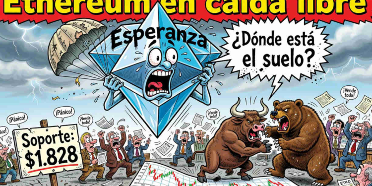 Ethereum se desploma a $1.865,91: ¿una oportunidad de compra o el inicio de una caída? 1 Ethereum se desploma a $1.865,91: ¿una oportunidad de compra o el inicio de una caída?