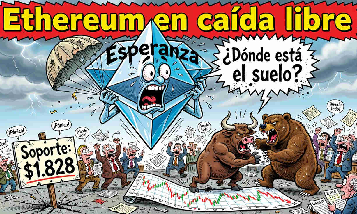 Ethereum se desploma a $1.865,91: ¿una oportunidad de compra o el inicio de una caída? 1 Ethereum se desploma a $1.865,91: ¿una oportunidad de compra o el inicio de una caída?