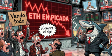 Ethereum marca un repunte del 0,53% y se aferra a su soporte: lo que nos depara el análisis del 5 de agosto de 2026.