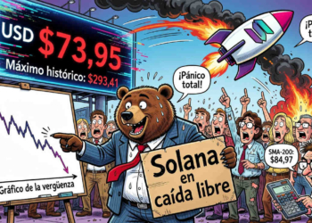 Solana pierde un 74% de su valor desde su pico histórico y lucha por mantenerse por encima de los $73,66. 4 Solana pierde un 74% de su valor desde su pico histórico y lucha por mantenerse por encima de los $73,66.