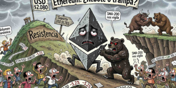 Ethereum se afianza en los 1.874 dólares: ¿preludio de una subida o un simple estancamiento?