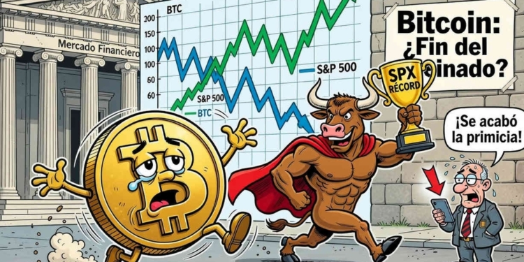 ¿Se desmorona el trono de Bitcoin? Las acciones emergen como nuevas reinas del mercado tras diez años de supremacía.