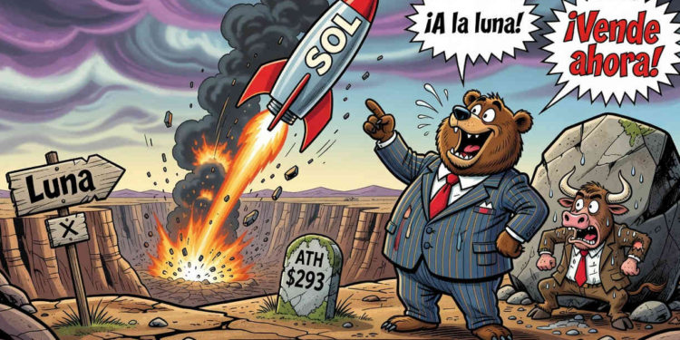 Solana toca fondo en un mes mientras las altcoins enfrentan una dura recesión.