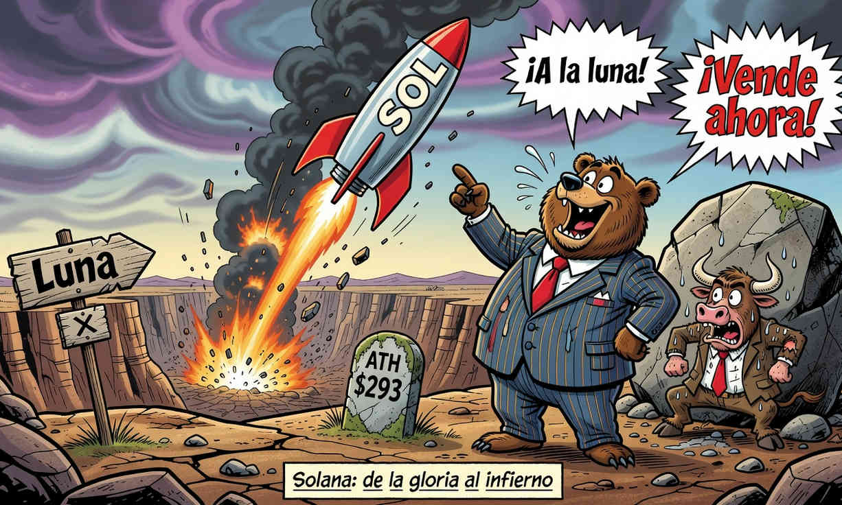 Solana toca fondo en un mes mientras las altcoins enfrentan una dura recesión. 1 Solana toca fondo en un mes mientras las altcoins enfrentan una dura recesión.