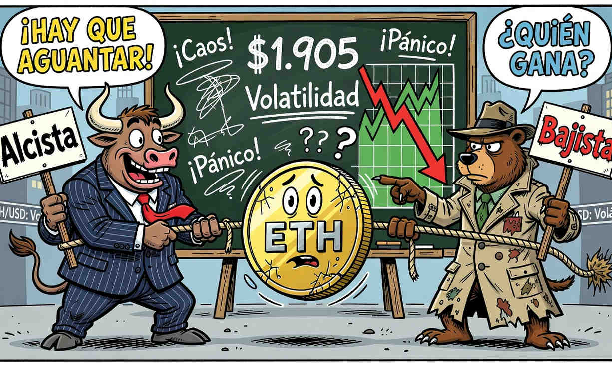 Ethereum se dispara un 2,19% y rompe la barrera de los 1.900 dólares: ¿estamos ante el comienzo de una recuperación sólida? 1 Ethereum se dispara un 2,19% y rompe la barrera de los 1.900 dólares: ¿estamos ante el comienzo de una recuperación sólida?