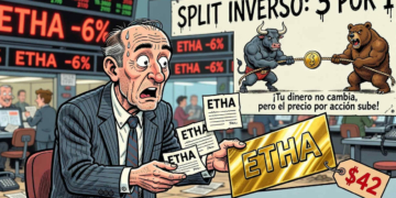 BlackRock sorprende al anunciar un drástico split inverso de 1 por 3 en su ETF de Ethereum este octubre