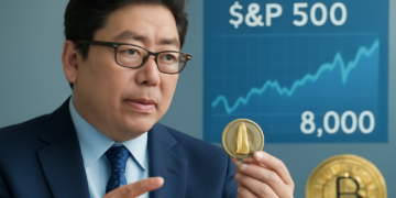 Tom Lee prevé un S&P 500 en 8,000 y señala a Ethereum como el próximo gran protagonista del mercado.