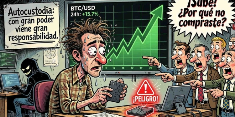 La autocustodia de Bitcoin: ¿un temor que le costó millones a un desarrollador?