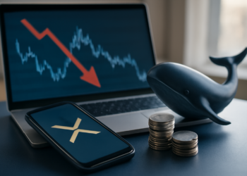 XRP sufre un derrumbe del 93% en inversión institucional, pero las ballenas ven una puerta abierta al profit.