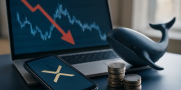 XRP sufre un derrumbe del 93% en inversión institucional, pero las ballenas ven una puerta abierta al profit.