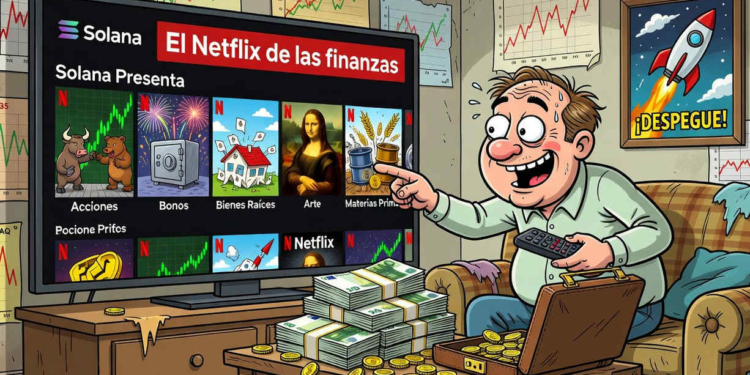 Solana aspira a revolucionar el mundo financiero como lo hizo Netflix con el entretenimiento: un espacio para todos los activos. 1 Solana aspira a revolucionar el mundo financiero como lo hizo Netflix con el entretenimiento: un espacio para todos los activos.