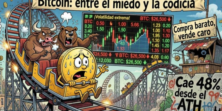 Bitcoin alcanza los 64.983,44 USD tras un leve repunte del 0,56% en un entorno de incertidumbre.