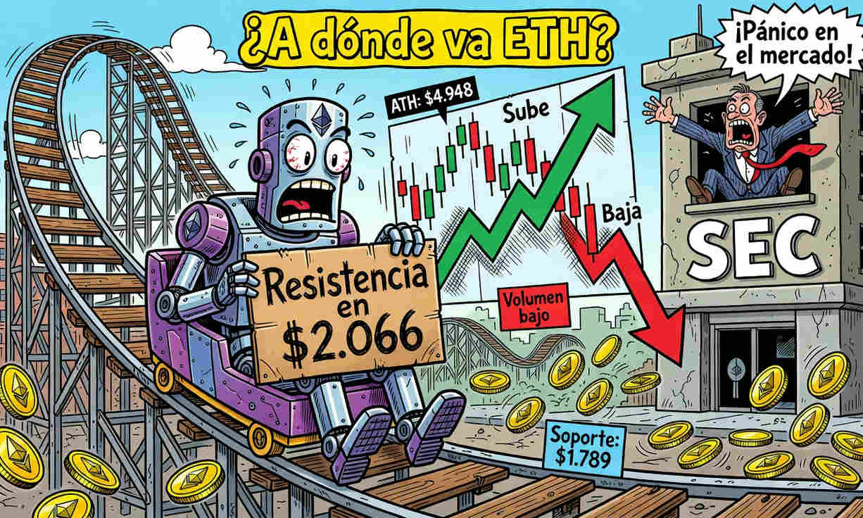Ethereum escala posiciones y se aproxima a la crucial barrera de los $2.066 1 Ethereum escala posiciones y se aproxima a la crucial barrera de los $2.066