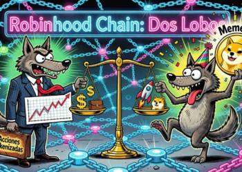 Robinhood Chain alcanza los 800 millones de dólares en TVL gracias a su intrigante estrategia de 'dos lobos'