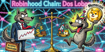 Robinhood Chain alcanza los 800 millones de dólares en TVL gracias a su intrigante estrategia de 'dos lobos'