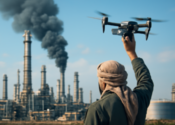 Hutíes yemeníes lanzan un ataque a una refinería saudita justo después de un pacto de defensa del reino. 4 Hutíes yemeníes lanzan un ataque a una refinería saudita justo después de un pacto de defensa del reino.