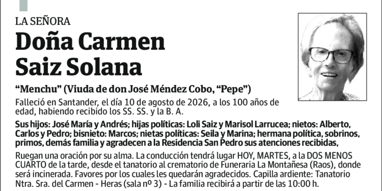 Carmen Saiz Solana: el enigma de su vida que sorprende a todos 1 Carmen Saiz Solana: el enigma de su vida que sorprende a todos
