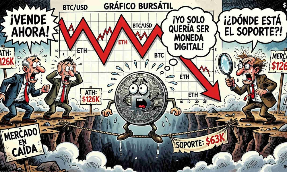 La caída del Bitcoin: ¿Estamos ante el umbral de una crisis? 1 La caída del Bitcoin: ¿Estamos ante el umbral de una crisis?