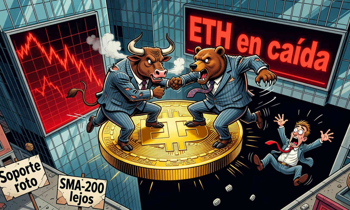 Ethereum se desploma un 1,86% y se aproxima a un nivel de soporte vital de 1.855,58 dólares. 1 Ethereum se desploma un 1,86% y se aproxima a un nivel de soporte vital de 1.855,58 dólares.