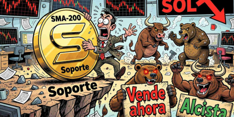 Solana se mantiene firme en 76,7 dólares mientras el mercado analiza el panorama macroeconómico.