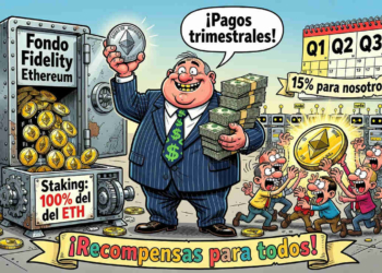 Fidelity revoluciona su fondo FETH con staking de Ethereum: descubre las nuevas recompensas trimestrales para los inversores.