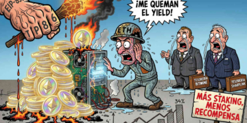 El staking de Ethereum alcanza un sorprendente 34% de los fondos en circulación