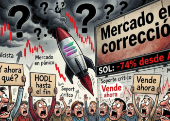 Solana (SOL) se aferra a los 75 dólares en medio de una drástica caída del volumen de operaciones.
