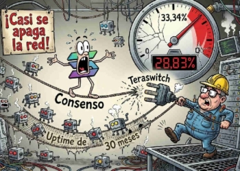 Solana casi rompe su racha de 30 meses por un inesperado error en Teraswitch 4 Solana casi rompe su racha de 30 meses por un inesperado error en Teraswitch