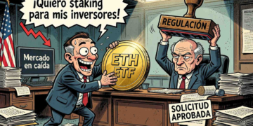 Fidelity busca revolucionar el mercado: su ETF de Ethereum podría ofrecer rendimientos a través del staking.