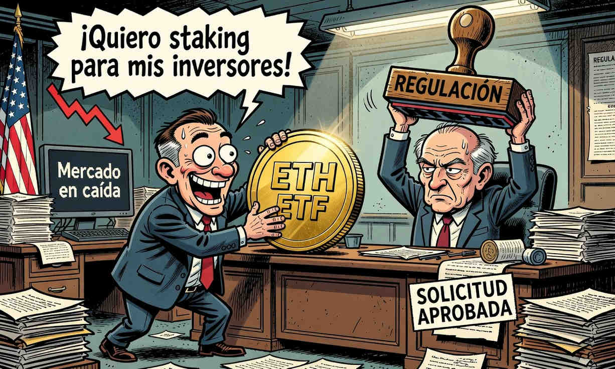 Fidelity busca revolucionar el mercado: su ETF de Ethereum podría ofrecer rendimientos a través del staking. 1 Fidelity busca revolucionar el mercado: su ETF de Ethereum podría ofrecer rendimientos a través del staking.
