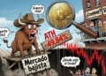 Bitcoin sufre una caída inesperada a USD $63.277,54 en medio de un torbellino de señales contradictorias en el mercado.