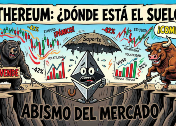 Ethereum se desploma un 58% en un año: ¿está tocando fondo o es una trampa en la caída?