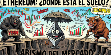 Ethereum se desploma un 58% en un año: ¿está tocando fondo o es una trampa en la caída?