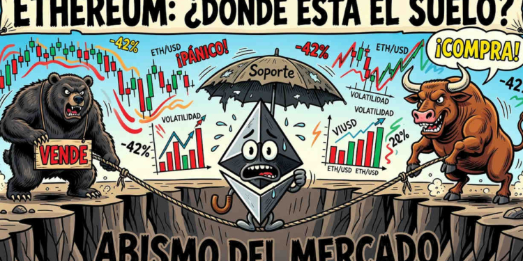 Ethereum se desploma un 58% en un año: ¿está tocando fondo o es una trampa en la caída? 1 Ethereum se desploma un 58% en un año: ¿está tocando fondo o es una trampa en la caída?