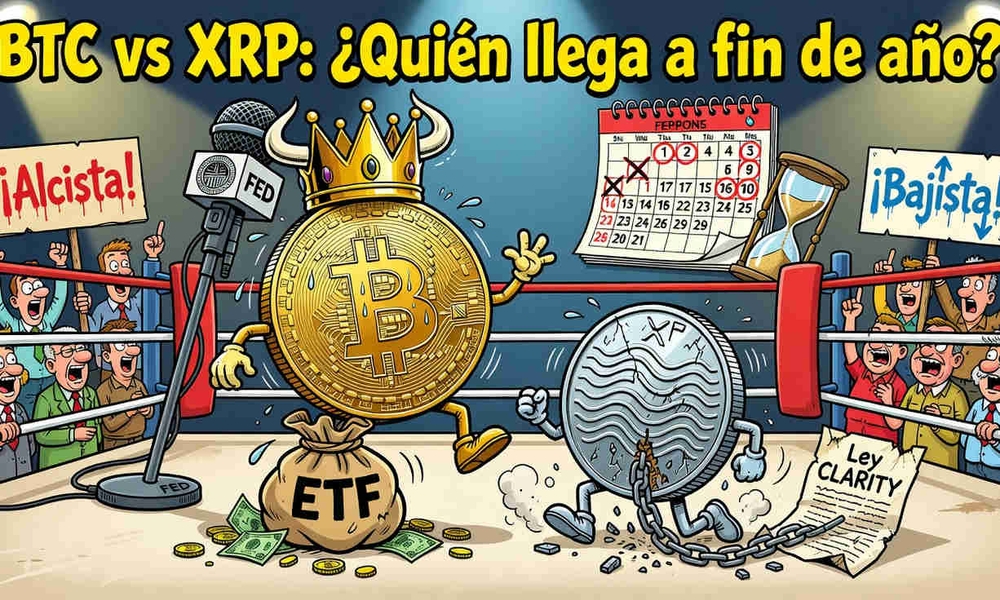 Bitcoin y XRP: ¿qué sorpresas nos deparará el cierre del año? Análisis de posibles escenarios. 1 Bitcoin y XRP: ¿qué sorpresas nos deparará el cierre del año? Análisis de posibles escenarios.
