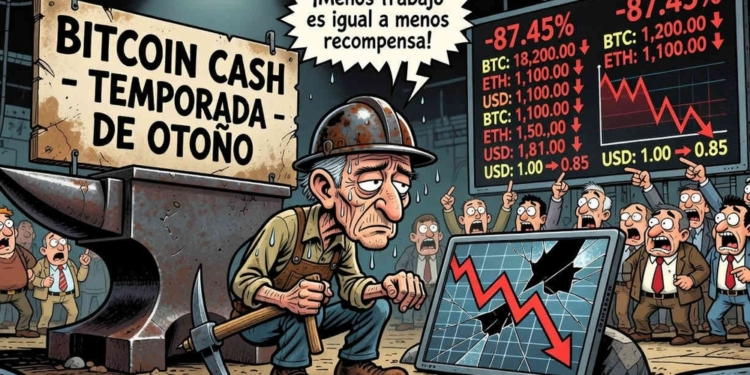 Bitcoin Cash se desploma: ¿Qué está detrás de su caída del 5,45% en la semana y del 65,5% en el último año?