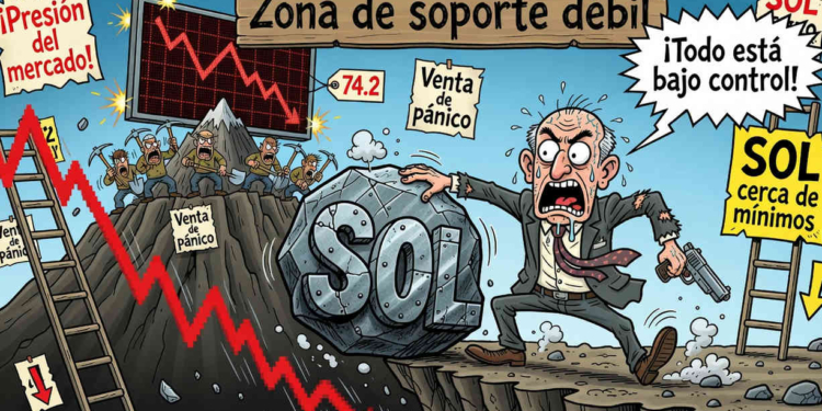 Solana alcanza los 74,2 dólares: ¿qué sucederá el 16 de agosto de 2026?