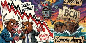 Bitcoin Cash se desploma un 64% en un año: ¿qué futuro le espera y dónde encontrará su apoyo?