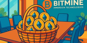 Bitmine se acerca al 5% de la red Ethereum al incorporar casi 10.000 ETH en solo una semana.