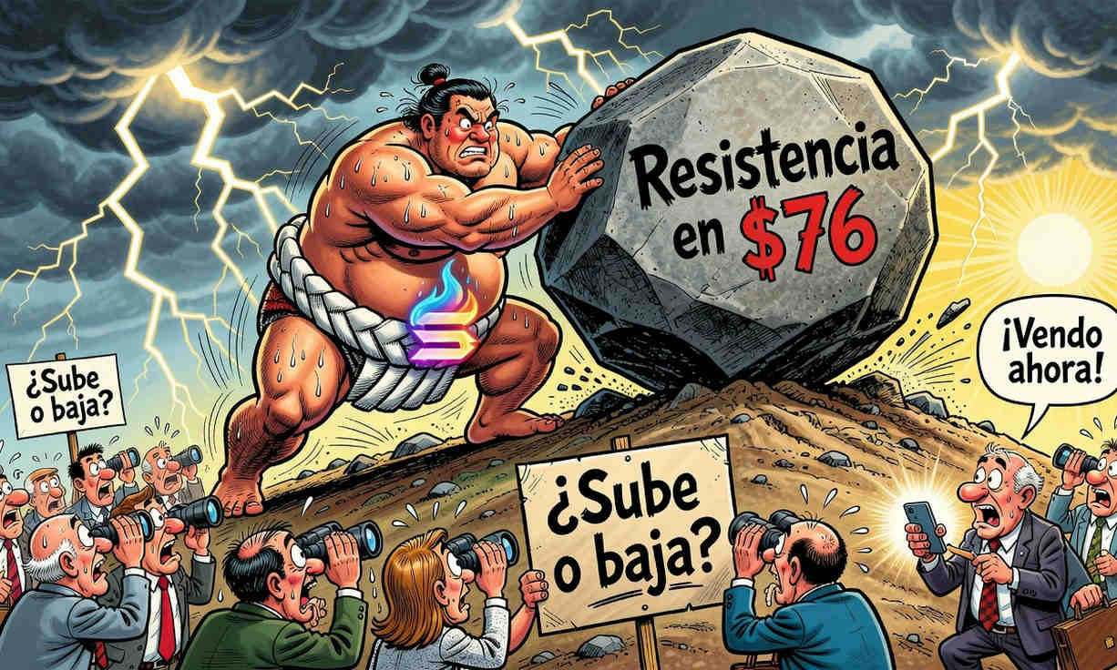 Solana se desploma un 0,58% entre señales contradictorias y un mercado en pausa 1 Solana se desploma un 0,58% entre señales contradictorias y un mercado en pausa
