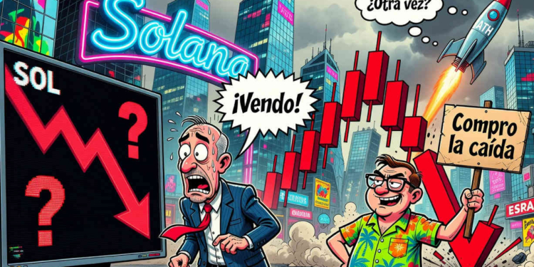 Solana choca con una barrera clave en los 77 dólares: ¿preludio de un rebote o nueva caída?
