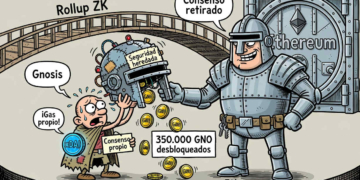 Gnosis da un giro inesperado y se entrega a la seguridad de Ethereum como rollup