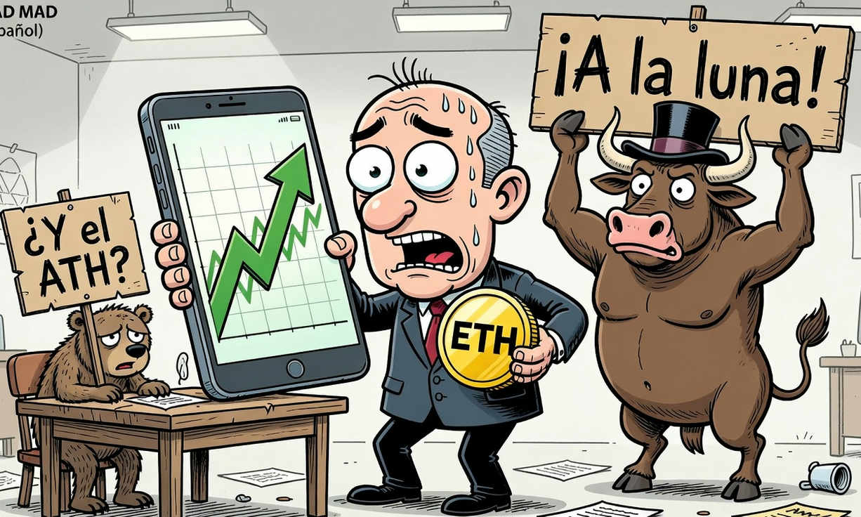 Ethereum se dispara casi un 10%: ¿inicio del rally definitivo o trampa para los alcistas? 1 Ethereum se dispara casi un 10%: ¿inicio del rally definitivo o trampa para los alcistas?