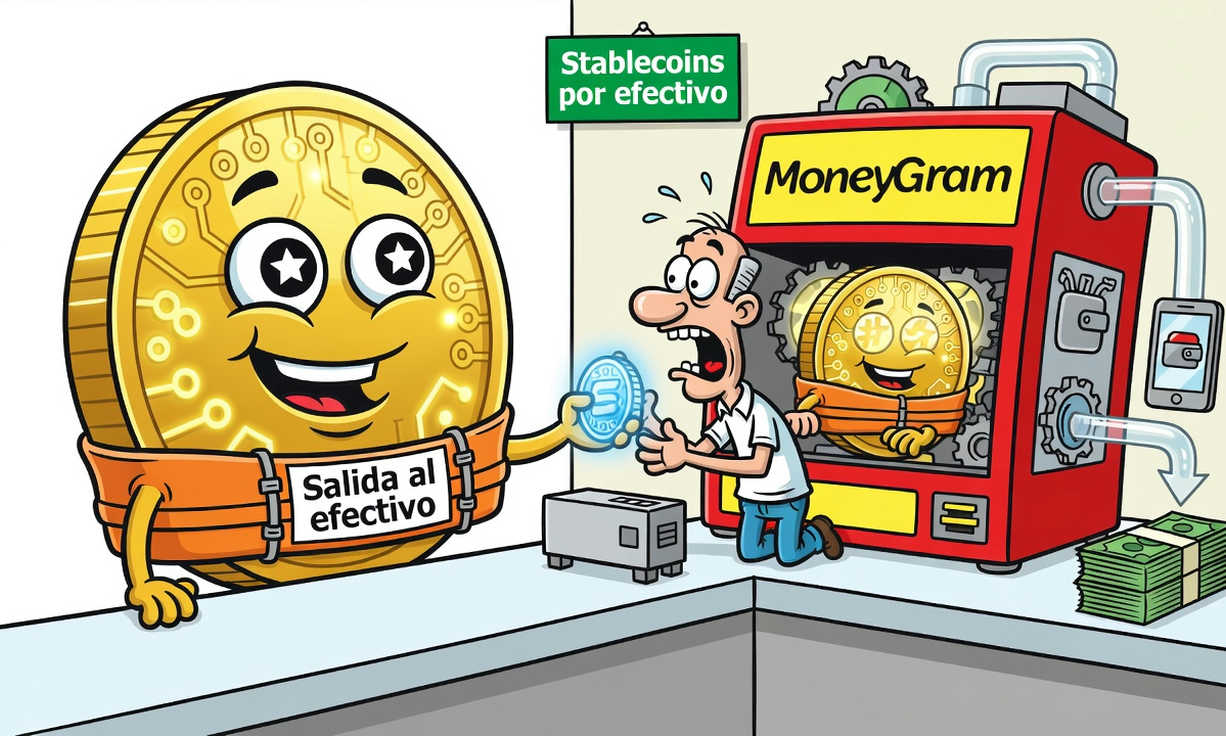 MoneyGram tiende un puente entre Solana y 500.000 puntos físicos para convertir stablecoins en efectivo 1 MoneyGram tiende un puente entre Solana y 500.000 puntos físicos para convertir stablecoins en efectivo
