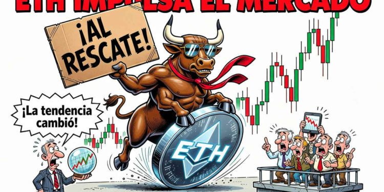 Ethereum se dispara un 17,6%: la demanda institucional impulsa al mercado cripto