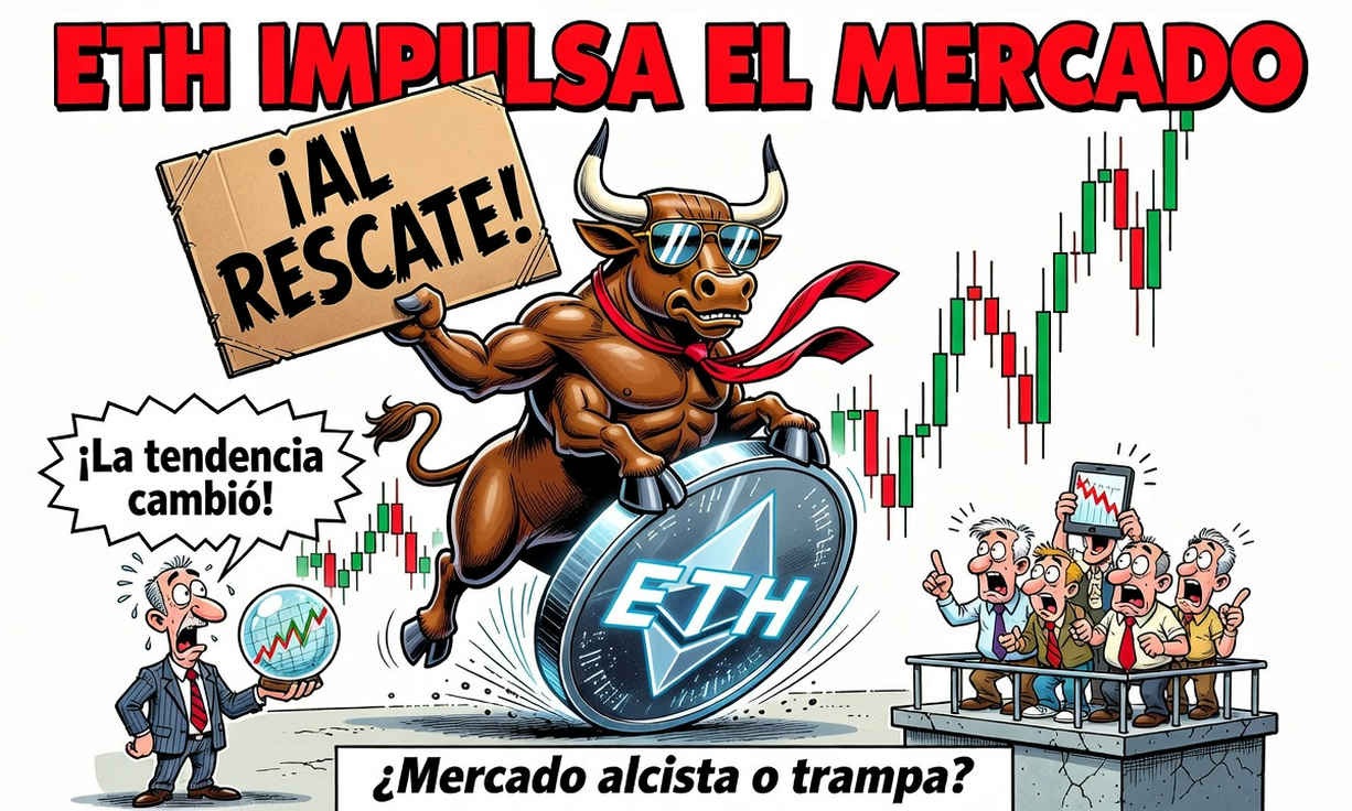 Ethereum se dispara un 17,6%: la demanda institucional impulsa al mercado cripto 1 Ethereum se dispara un 17,6%: la demanda institucional impulsa al mercado cripto